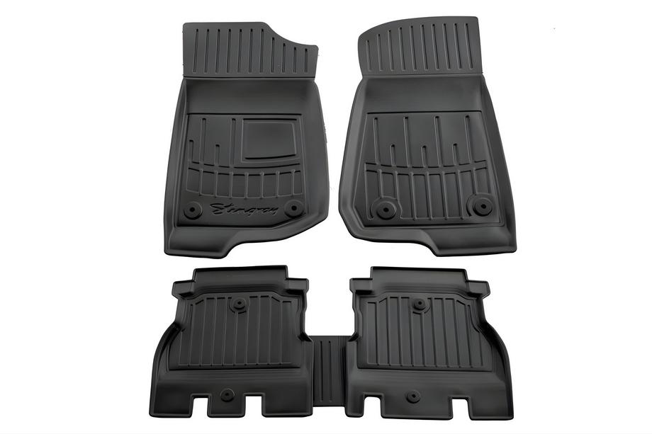Jeep Wrangler 2018- Covorase Stingray 3D (5D, 5 buc, Poliuretan) Image