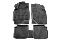 Mitsubishi Outlander 2001-2006 Covorase cauciuc Stingray 3D (2003-2006, 5 buc, poliuretan) foto 1
