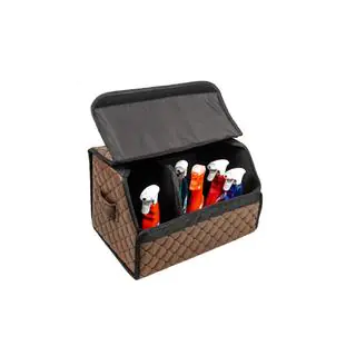Geanta Organizator Portbagaj ECO (50x30x30, Maro) foto 2