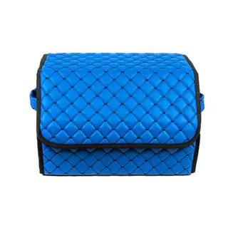 Geanta organizator portbagaj ECO (50x30x30, albastru) foto 3