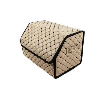 Geanta organizator portbagaj ECO (50x30x30, bej) foto 1