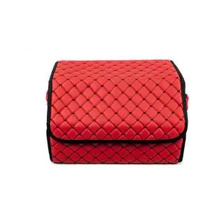 Geanta organizator portbagaj ECO (50x30x30, rosie) foto 3