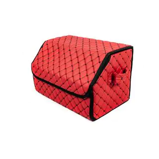 Geanta organizator portbagaj ECO (50x30x30, rosie) foto 1