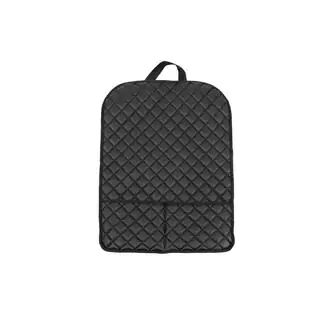 Organizer spatar scaun ECO (1 buc, Negru cu cusatura neagra) foto 3