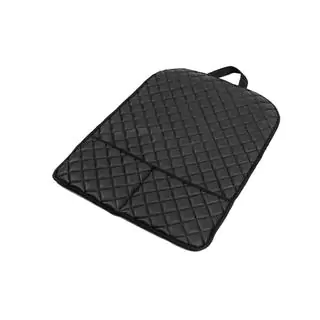 Organizer spatar scaun ECO (1 buc, Negru cu cusatura neagra) foto 4