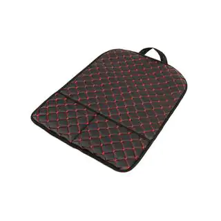Organizer spatar scaun ECO (1 buc, Negru cu cusatura rosie) foto 4