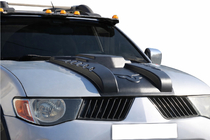 Mitsubishi L200 2006-2015 Ornament capota V2 (ABS) foto 1
