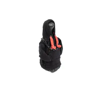 Husa schimbator viteze stil hoodie (Negru, snur rosu) foto 2