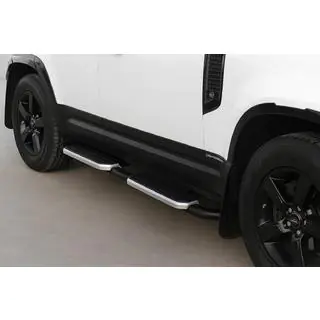 Praguri laterale OEM Silver (pentru 110/130, 2 buc)