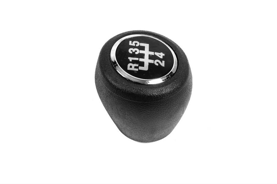 Chevrolet Cruze 2009–2015 Buton schimbator viteze 5 trepte 25186987 (negru+crom) Foto 3