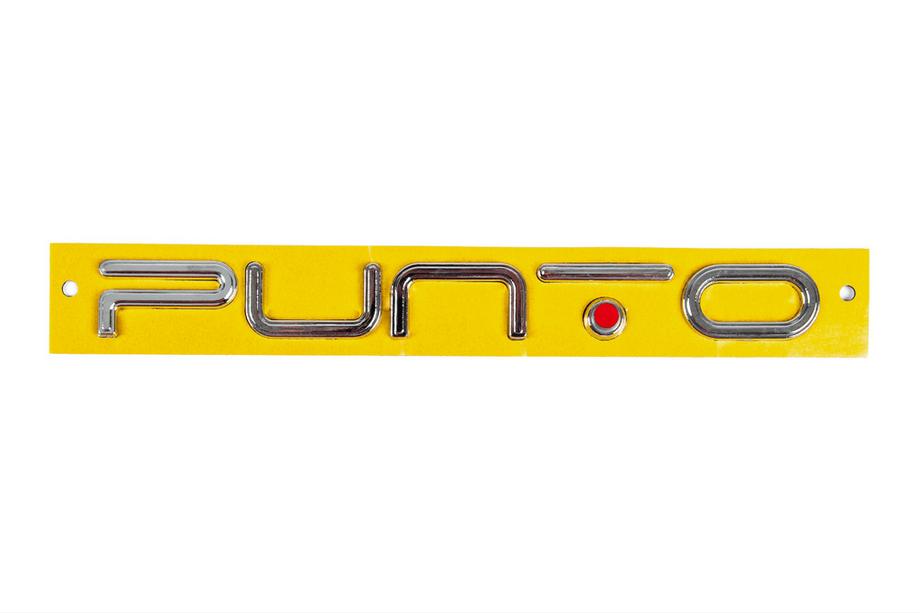 Fiat Punto Grande/EVO 2006-2018 Inscription Punto pentru EVO (punct rosu, 2037a) Image