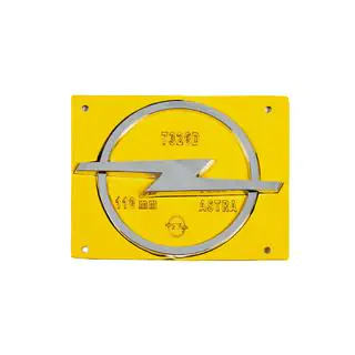 Emblema Opel 7326D (110mm x 140mm) foto 1