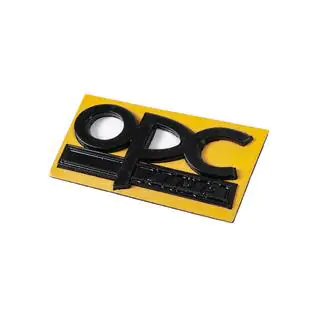 Emblema OPC Line 32mm pe 85mm (Negru) foto 2