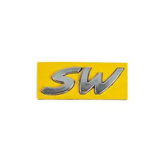 Inscription SW (64mm x 21mm) Peugeot 407 2004-2011 foto 1