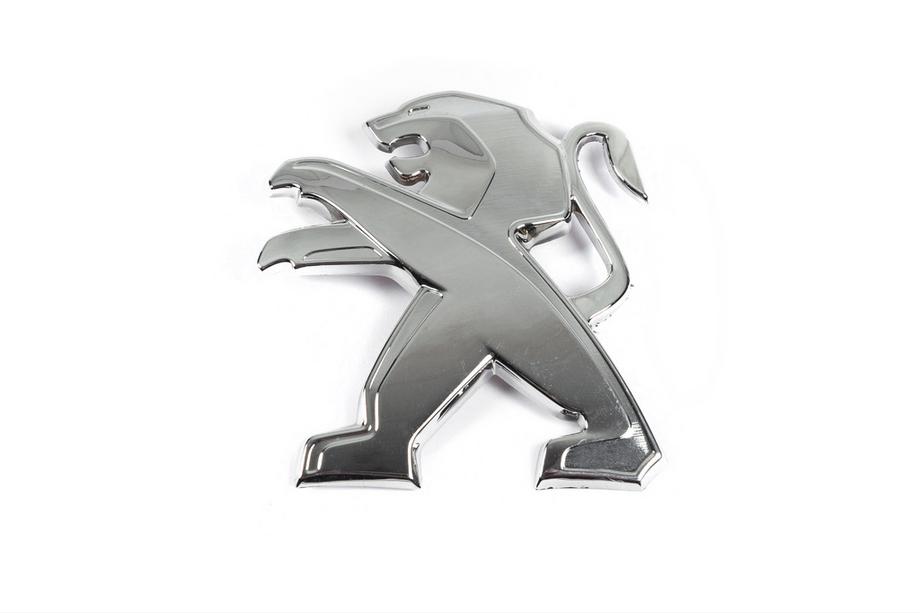 Peugeot 208 2012-2019 Emblema fata 9673874777 (87mm x 85mm) Image