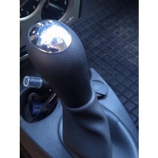 Buton schimbator viteze 8200079112 (negru cu crom) Dacia Logan I 2005-2008 foto 3