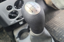 Renault Logan I 2005-2008 Buton schimbator viteze 8200079112 (negru cu crom) foto 1