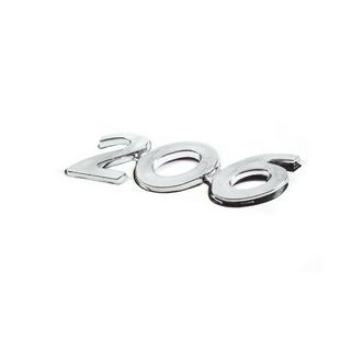Inscription 206 (90mm x 25mm) Peugeot 206 1998-2024 foto 2