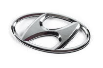 Hyundai I-20 2008-2012 Emblema 86300-1J500 (125 mm x 65 mm) foto 2