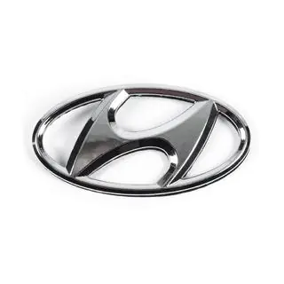 Emblema 86300-1J500 (125 mm x 65 mm) Hyundai I-20 2008-2012 foto 1
