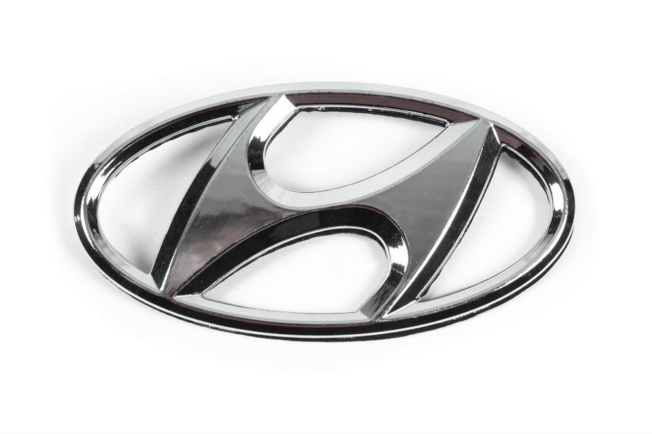 Hyundai I-20 2008-2012 Emblema 86300-1J500 (125 mm x 65 mm) Image