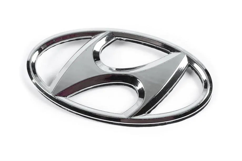 Hyundai I-20 2008-2012 Emblema 86300-1J500 (125 mm x 65 mm) Foto 2