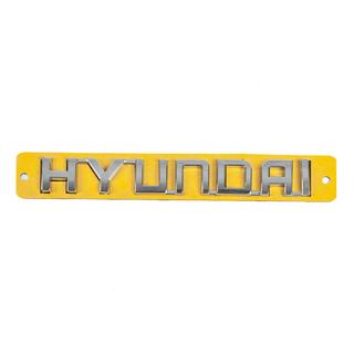 Inscription Hyundai (130 mm x 20 mm) Hyundai Accent 2006-2010 foto 1