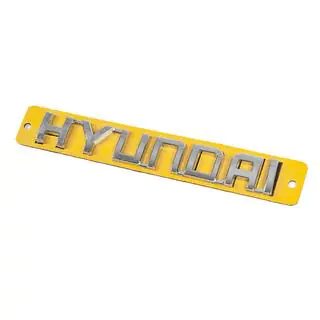 Inscription Hyundai (130 mm x 20 mm) Hyundai Accent 2006-2010 foto 2