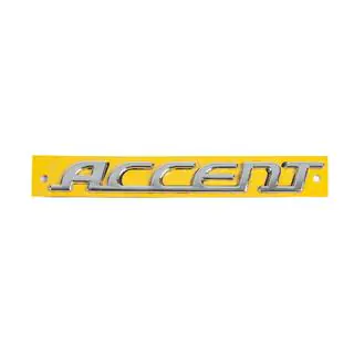Inscription Accent (155mm x 18mm) Hyundai Accent 2006-2010 foto 1