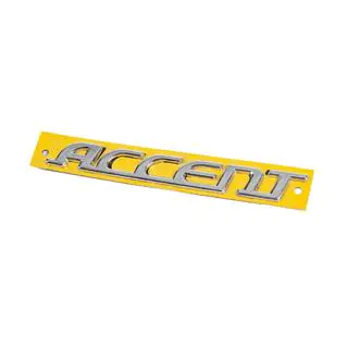 Inscription Accent (155mm x 18mm) Hyundai Accent 2006-2010 foto 2