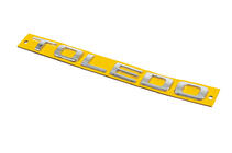 Seat Toledo 2005-2012 Inscription Toledo 210mm x 17mm foto 2
