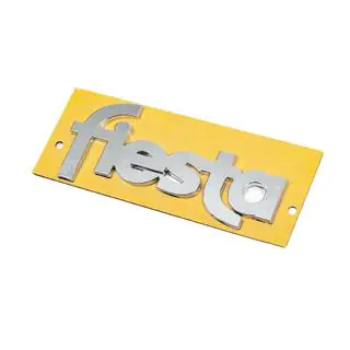 Inscription Fiesta YS61B42528AA (117mm x 52mm) foto 2