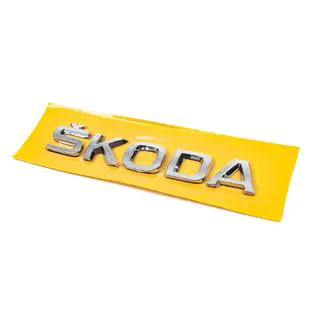 Inscription Skoda 5JA853687 (155mm x 27mm) foto 2