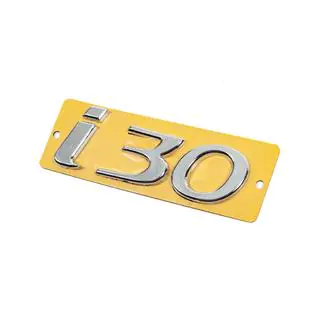 Inscription I30 (108mm x 37mm) Hyundai I-30 2007-2011 foto 2