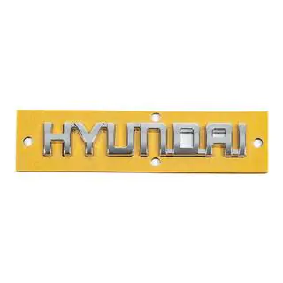 Inscription Hyundai (10.0cm x 1.5cm) foto 1