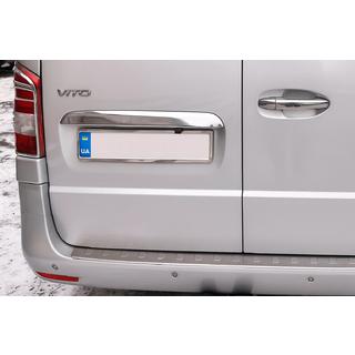 Ornament cromat deasupra numarului 2 usi (inox) Mercedes Vito/V-class W447 2014- foto 1