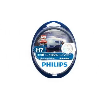 Bec far Philips H7 55W 12972RV Racing Vision 150% foto 1