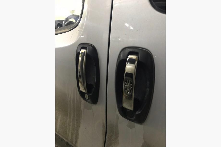 Peugeot Bipper 2008-2017 Capace Cromate Manere Usi (4 buc, Otel Inoxidabil) OmsaLine - Otel Inoxidabil Italian Image