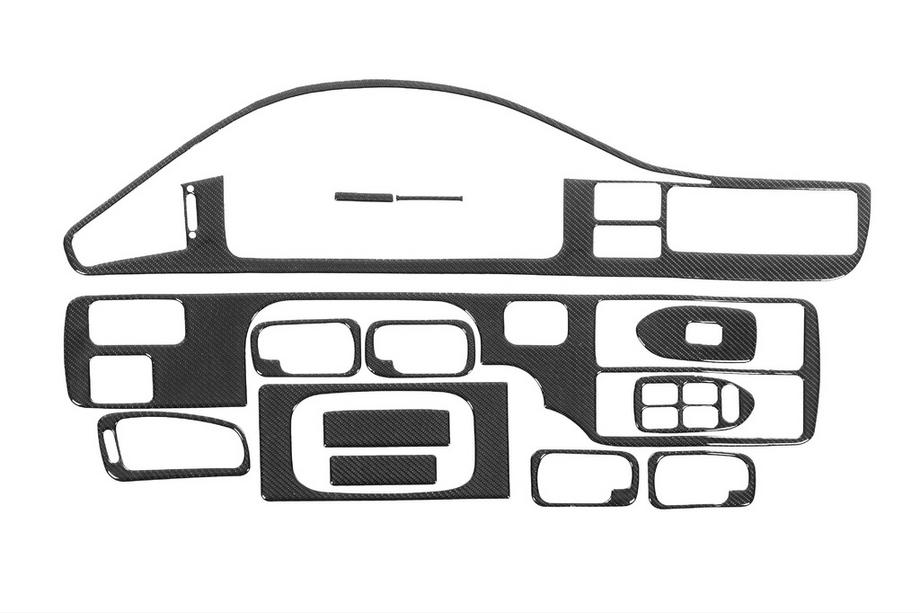 Honda Civic 1991-1995 Capace bord (Meric) Image