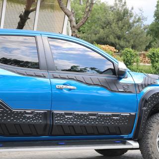 Molduri Superioare Usi 2019+ (6 buc, ABS) Mitsubishi L200 2015-2024 foto 1