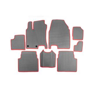Covorase EVA pentru +2 (3 randuri, gri) Nissan Qashqai 2007-2010 foto 1