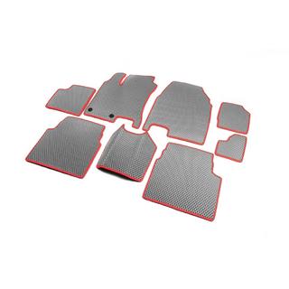 Covorase EVA pentru +2 (3 randuri, gri) Nissan Qashqai 2007-2010 foto 2