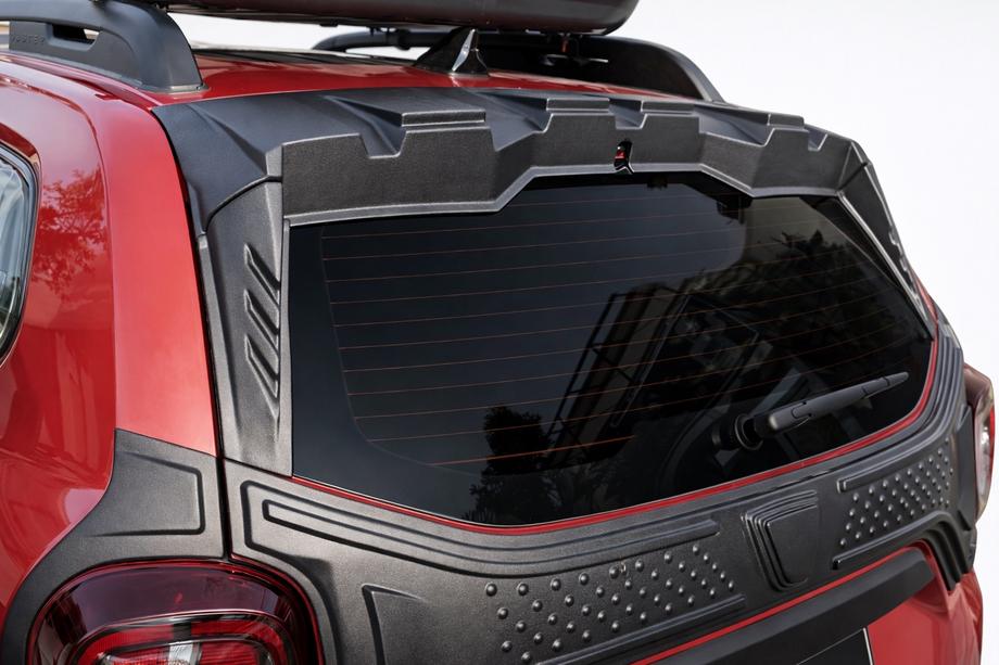 Renault Duster 2018-2024 Spoiler 3 piese (ABS) Image