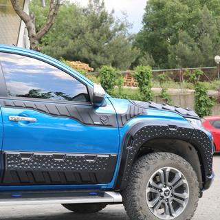 Extensii aripi roti V2 (2019+, EuroCap) Mitsubishi L200 2015-2024 foto 3