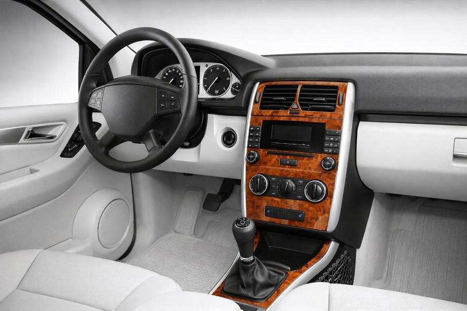 Mercedes A-class W169 2004-2012 Capace Panou Bord Aluminiu Image