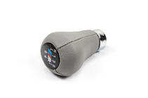 BMW Seria 3 E30 1982–1994 Maner schimbator viteze OEM (piele ecologica, gri neted) foto 3