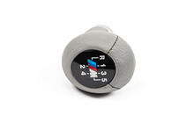 BMW Seria 3 E30 1982–1994 Maner schimbator viteze OEM (piele ecologica, gri neted) foto 5