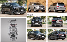 Lexus LX570/450d 2008-2022 Kit caroserie facelift catre LX600 foto 7