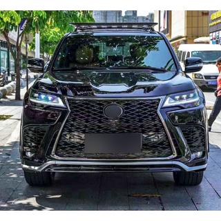 Kit caroserie facelift catre LX600 Lexus LX570/450d 2008-2022 foto 3