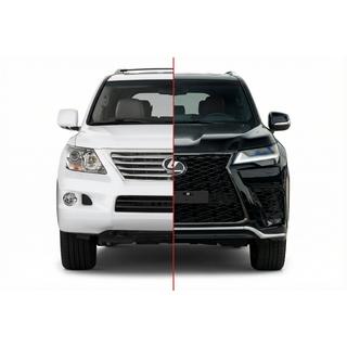 Kit caroserie facelift catre LX600 Lexus LX570/450d 2008-2022 foto 1